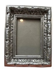 Ornate Silver Baroque Picture Frame Decorative Vintage Style picture