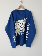 Portola Music Festival 2024 San Francisco Disco Ball Puff Print Crewneck Blue XL picture