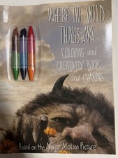 Where The Wild Things Are – Coloring and Creativity Book and Crayons picture