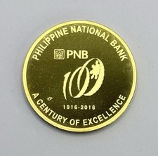 2016 Philippines Commemorative medals - Philippine National Bank (PNB) 100 Years picture