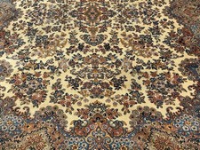 VINTAGE KARASTAN LANAMAR KIRMAN RUG 8.10x12 PATTERN #5530 RARE EARLY PRODUCTION picture