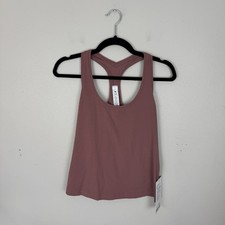 Lululemon Cool Racerback Short Tank Top *Nulu Size 14 Blush Pink Spiced Chai picture