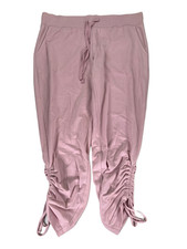 Xersion Studio Women's Pink Cinched Ankle Jogger Sweatpants - M picture