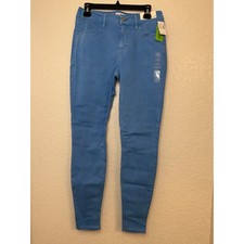 m jeans by maurices Women's High Rise Ultimate Stretch Jeggings Light Blue S picture