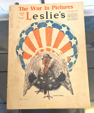 Leslie's Weekly Illustrated Magazine WWI Articles & Photos - Nov 23, 1918 picture