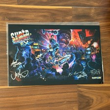 SDCC 2014 CAPCOM Ultra Dead Rising 3 Arcade Remix EX Litho signed LE 450 picture