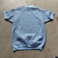 Vintage  1960s Town craft Short Sleeve Sweatshirt Size:L picture