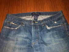 Y2K Earl Jeans / 75 Jean, Sz 30, Straight Cut, Perfectly Distressed, Mint cond. picture