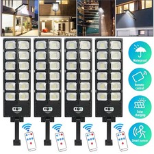 Commercial 1000000LM LED Outdoor Dusk to Dawn Solar Street Light Road Area Lamp picture