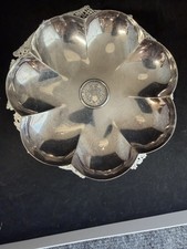 Antique German 800 Silver Gebruder Reiner Dish 145g Solothurn 1760 20 Kreuzer picture