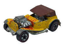 VINTAGE Hot Wheels Redline Sir Rodney Yellow Roadster 1973  picture