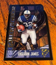 EDGERRIN JAMES 2000 TOPPS GALLERY DIE CUT STAINED GLASS GALLERY OF HEROES GH4 picture