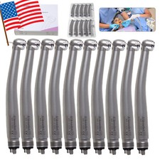 10 PCS Dental High Speed Handpiece Push Button Turbine 4 Hole NSK Pana Max Style picture