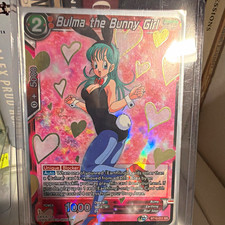 Bandai Bulma the Bunny Girl BT10-011 SR Foil Super Rare English DBS Card picture