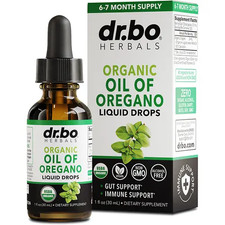 Dr. Bo Organic Oil of Oregano Liquid Drops - Immune Support Herbal Tincture Gu picture