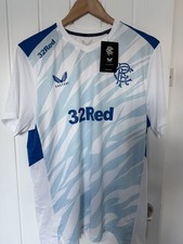 Glasgow Rangers Gers 2023/24 Players Match Day  shirt BNWT RRP £48  Mens medium  picture