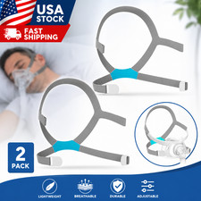 2Pack for F40 CPAP Mask Headgear Strap Replacement Headgear with Magnetic Clips picture