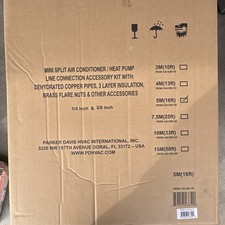 Parker Davis HVAC Line Connection Accessory Kit 1/4 & 3/8 in, 16ft (5M) picture