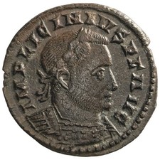 Roman Britian Licinius I 311-312 AD Follis Roman Imperial Coin Londinium Mint 8M picture