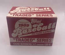 1989 Topps Baseball Traded Series Complete Set Ken Griffey jr Randy Johnson RC picture