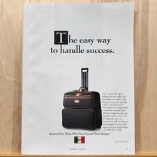 1994 Lark Luggage Co. Vintage Print Ad E-Z Traveler Soft Piggyback Bag picture