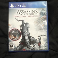 Assassin's Creed III Remastered PlaySta 4, Tested Working picture
