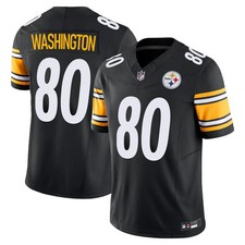 Men's Steelers #80 Darnell Washington Black Limited Stitched Player Jersey S-3XL picture