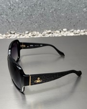 RARE Vivienne Westwood VW79804 Black Orb Logo Sunglasses – Made in Italy / Y2K picture