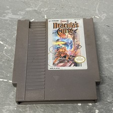 Castlevania III 3 Draculas Curse - NES Nintendo Authentic - Tested and Working picture