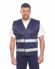 Portwest F474 Iona Lightweight Cooling Safety Vest with 2 Band Reflective Tape picture
