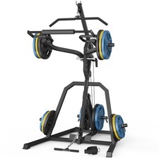 Leverage Gym Power Rack Squat Rack Lever Gym with LAT Low Row Home Gym System picture