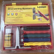 Lansky Deluxe 5-Stone Ceramic Knife Sharpening System picture