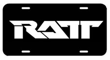 'RATT' ~ License Plate/Tag ~ Metallica/Halestorm/Motley Crue/Guns n' Roses/Nitro picture