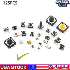 Practical Assorted Kits Micro Switch Push Tact Button ON/OFF Touch Button Switch picture