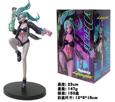 16CM Cyberpunk Edgerunners Rebecca PVC Anime Figure Collectible Model Statue Toy picture