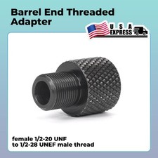 Threaded Adapter Female 1/2-20 UNF F To 1/2-28 UNEF Male Accessories picture