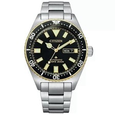 Citizen Promaster Automatic Diver Men’s 41mm Watch Stainless Day Date NY0125-83E picture
