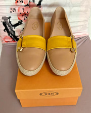 NIB Tod's Gommino WL Fascia Gancio Strass Woman's shoes  EU 40 / US 10 Ret $750 picture