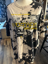 WU-TANG Strikes Again Tie-Dye Graphic T-Shirt Cotton Crew Neck 2XL Men picture