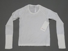 Lululemon Swiftly Tech LS Long Sleeve 2.0 Race Womens 6 Shirt Striped Athletic picture