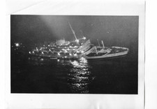 Andrea Doria Vintage Photo 1956 AP Press Sinking Cruise Liner SS Ship Ocean picture