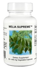 Supreme Nutrition Melia Supreme, 60 Pure Powdered Neem Leaf Vegetarian Capsules picture