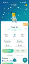 Pokemon Shiny Squirtle With Pikachu Visor GO Guarenteed Lucky 2020 Event Costume picture