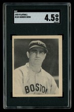 1939 Play Ball #103 Moe Berg Boston Red Sox Card SGC 4.5 VG-EX+ WWII Spy (68418) picture