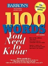 1100 Words You Need to Know (Barron's 1100 Words You Need to Know) - VERY GOOD picture