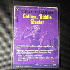 MTG Gollum Riddle Master #241 Borderless ShowcaseHOB Mythic NM Nonfoil picture