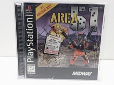 Area 51 PS1 PlayStation 1 Complete CIB Great Condition Tested Working  picture