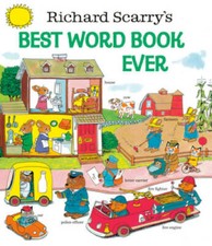 Richard Scarry's Best Word Book Ever (Giant Golden Book) - Hardcover - GOOD picture