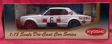 Kyosho 2000GT-R Racing No.6 White Red 1/43 Scale Model Toy picture