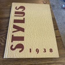 Glendale High School 1938 High school Stylus Yearbook CA picture